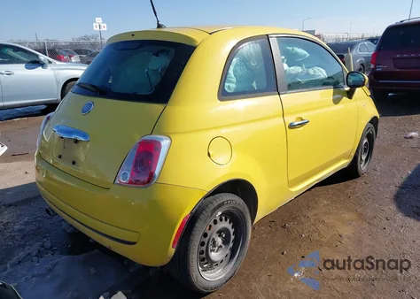 2012 Fiat 500 Pop from USA, damaged, VIN 3C3CFFAR5CT355172